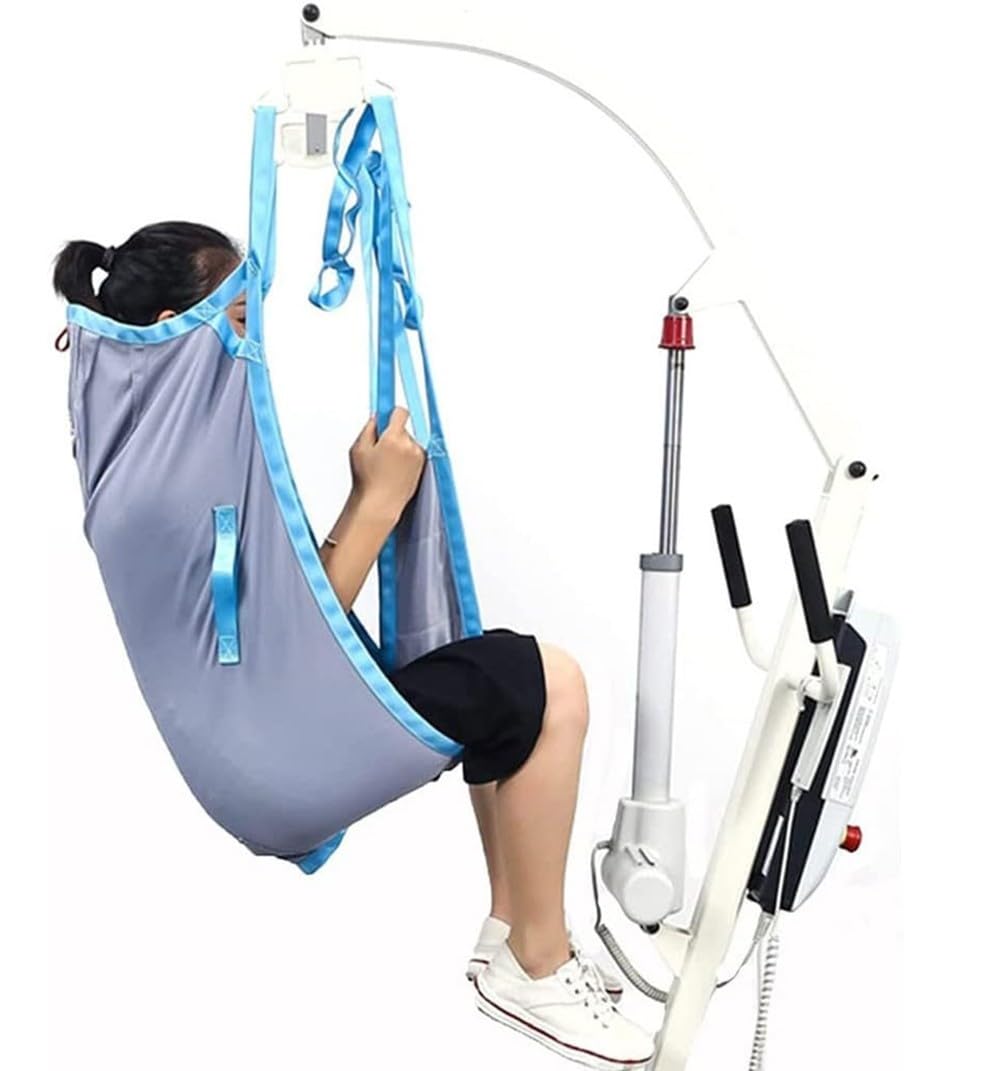 Arnés Elevación Paciente Cuerpo Completo, Eslinga De Elevación para Paciente Y Minusválido Grúa De Paciente para Posicionamiento Y Elevación De La Cama Enfermería