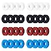 SUPERFINDINGS 32Pcs 4 Farben 20mm Joystick Ring Flache Runde Zielhilfe Bewegungssteuerung Präzisionssteuerring Präzisionsringe Für PS4 PS5 Xbox One Und Switch