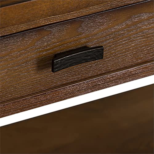 Liberty Furniture Industries Mesa Valley Sofa Table, W47 X D18 X H30, Medium Brown #TOP4