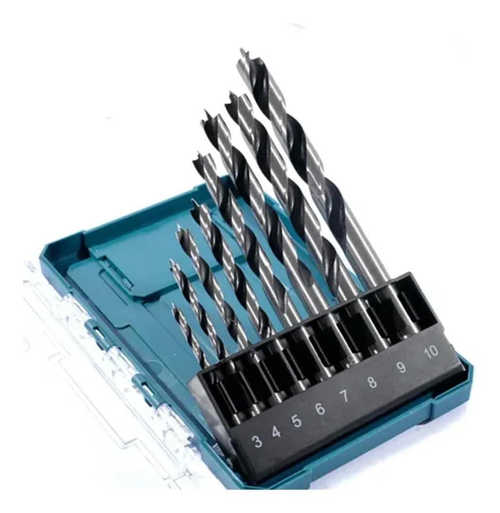 Amazon.co.jp: マキタ(Makita) 木工ドリル ビット 8本セット ケース