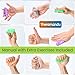 6 Pack Theramandu Therapy Putty for Kids and Adults, Hand Strengthening and Sensory Therapy Putty for Exercise & Stress Relief, Non-Toxic Hand Putty, 6 Different Resistances, 3 Ounces of Each Putty