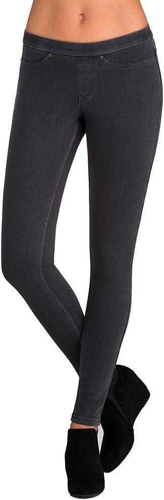 HUE Women's The Original Jeans Solid Leggings