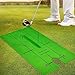 Moggemol Portable Golf Swing Mat, Lightweight Hitting Pad for Training Green One Size