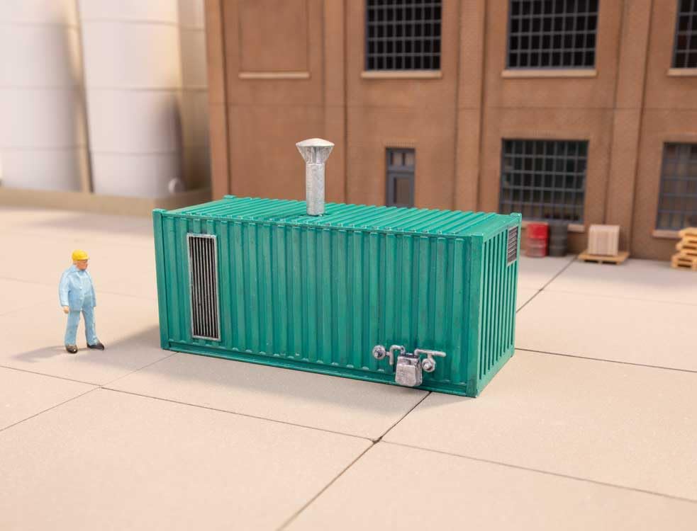 Walthers Cornerstone 933-4182 HO Scale Transload Facility - Kit - Boiler House