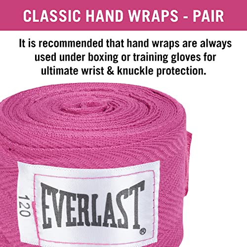 Image of Everlast Boxing Hand Wraps 120 inch, Pink