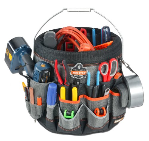 Seau de rangement Ergodyne Arsenal 5860 avec 56 poches pour outils