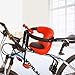 WANGJISSA Child Bike Seat, Front Saddle with Shock Absorption, Baby Safety Bicycle Chair for Mountain Bikes, Adjustable Pedals, Soft Cushion, Suitable for 8 Months to 4 Years, 50KG Capacity