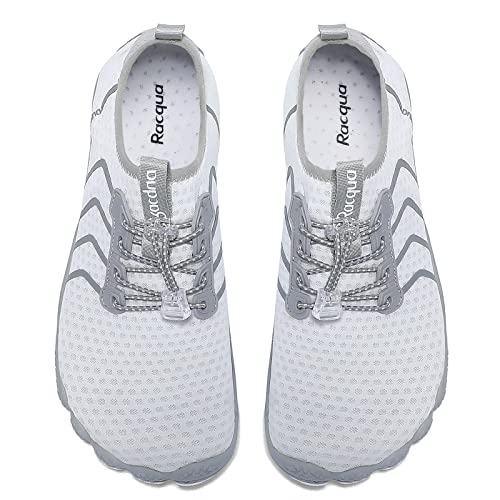 Image of Racqua Water Shoes Quick Dry Barefoot Beach Aqua Sport Swim Surf Pool Hiking Diving Walking for Men Women