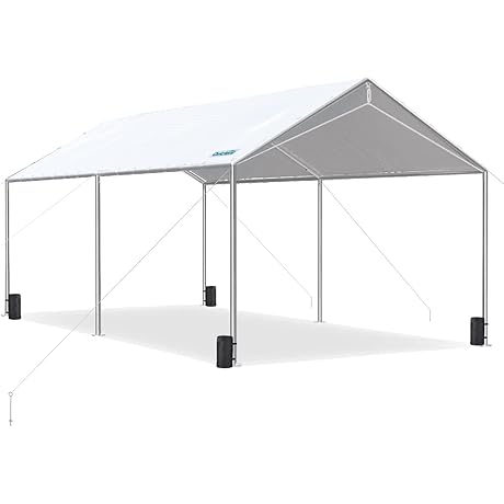 Quictent 10 x 20 Heavy-Duty Carport: Your Ultimate Canopy Sanctuary