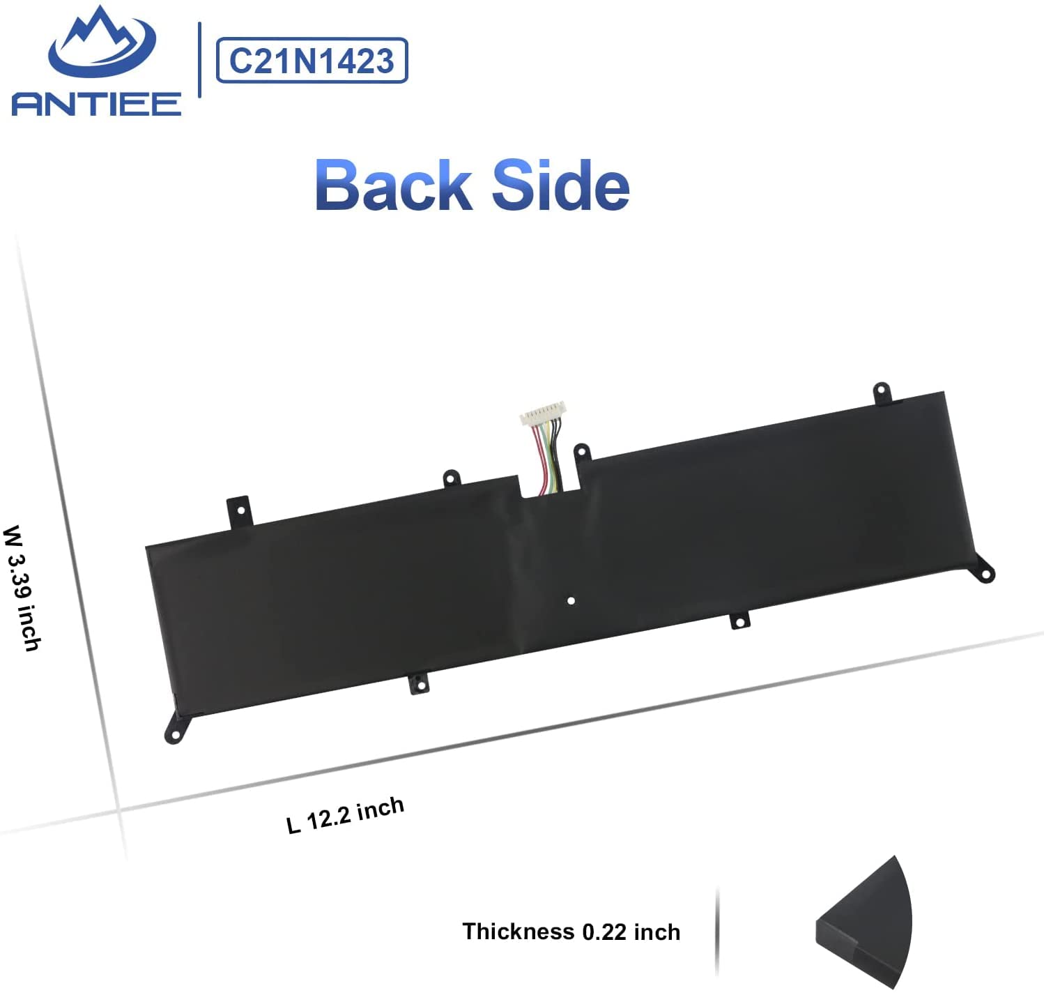 ANTIEE C21N1423 Bateria do ASUS X302 X302L X302LJ X302UA X302UJ X302UV F302LA F302LJ F302U F302UA P2320LA P2320UA R301LA 1LJ R301UA R301UV ZenBook P302LA P302LJ P302UA P302UJ P302UV