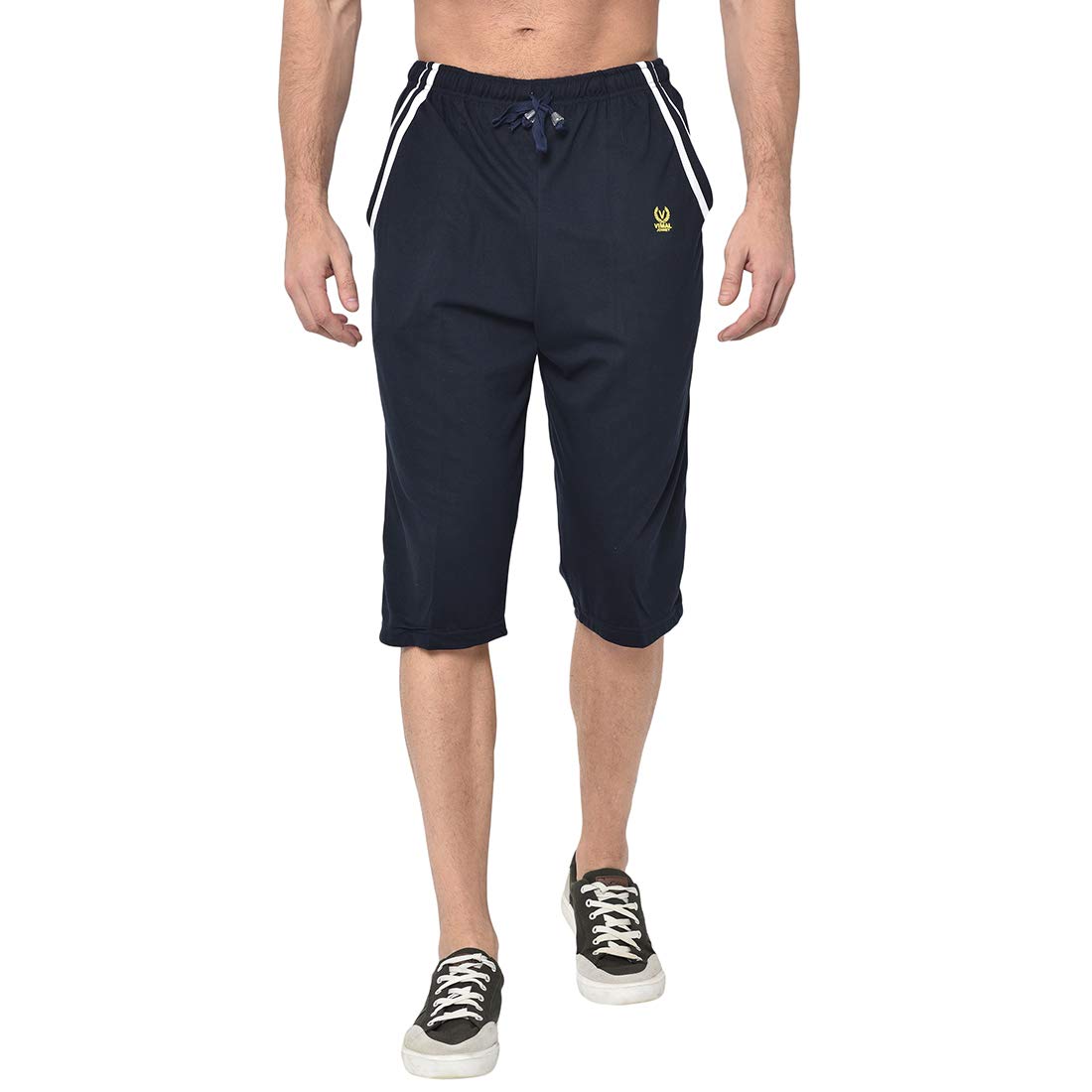 mack jonney Cotton Blended Regular Fit 3/4th Capri for Men-picture-50