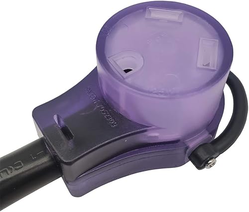 Miniatura 4 de Parkworld Cable de extensión RV 30A NEMA TT-30 con asa, Camper 30amp TT-30P a TT-30R (50 pies)