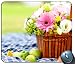 Produktbild Bunte Blumen-Hintergrund-Mausunterlage Laptop-Computer PC Mausunterlage Spiel-Matte Schreibtisch Mousepad