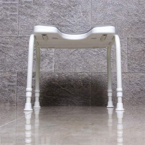 Tabouret de douche stable réglable en hauteur siège bain handicapé