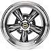 JEGS Sport Torque Wheel | 15� x 7� | 5 x 4.75� Wheel Bolt Pattern Spacing | -7 mm Offset | 3.75� Backspacing | Polished Outer Lip With Magnesium Gray Spokes | 83mm Center Bore | Includes Center Cap