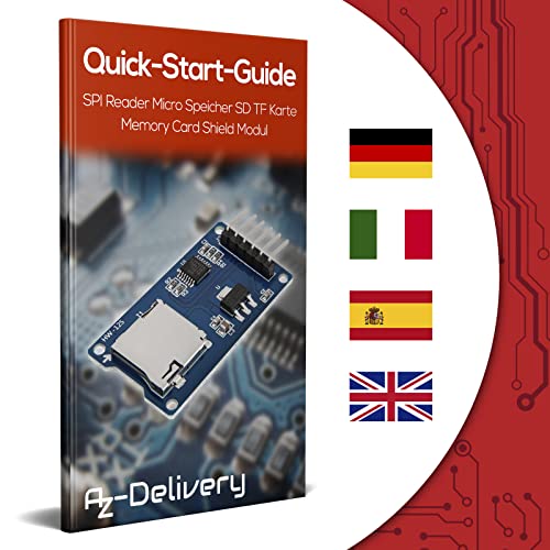AZDelivery 3 x SPI Reader Micro Memory SD TF Module Card Memory Shield compatibel met Arduino inclusief E-Book! - Afbeelding 6