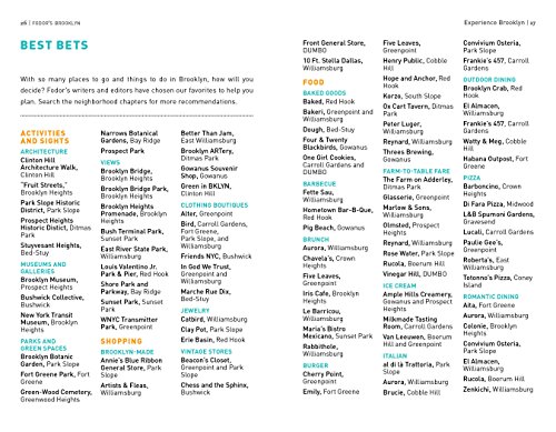 Fodor's Brooklyn (Full-Color Travel Guide) #TOP3