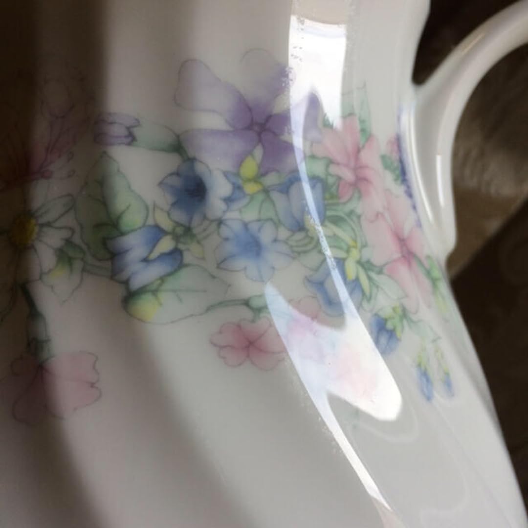 Amazon.co.jp: 英国製 WEDEWOOD Angela 淡いお花 儚い ❁*.゜コーヒー 