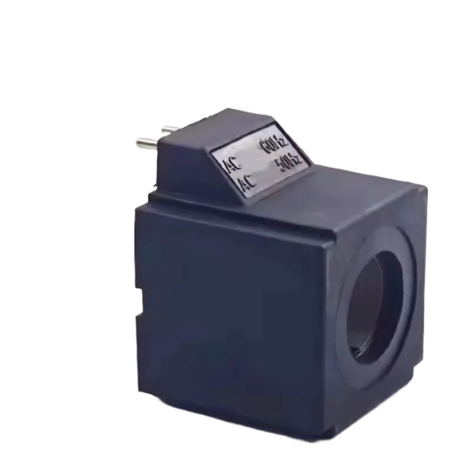 Yjcebgped Pin 1Pcs Hydraulic Solenoid Valve Coil 220V 110V Inner Diameter 21Mm High 44Mm Square Series(Ac220v)