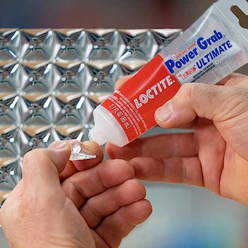 loctite power grab ultimate crystal clear construction adhesive 27 fl oz tube 1 pack
