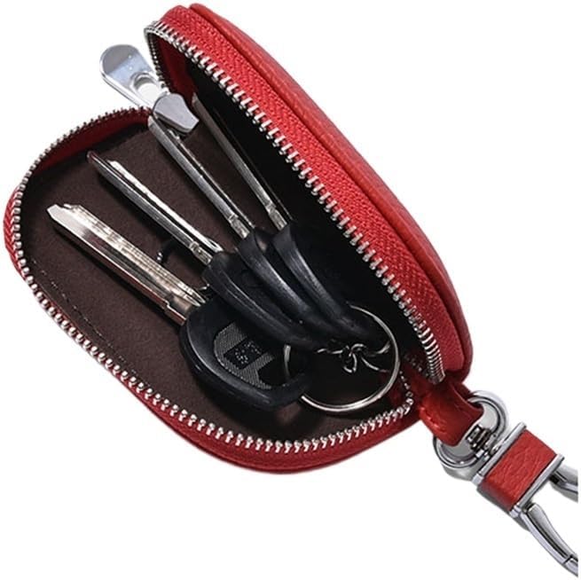 Thin Car Key Bag Women's Door Zipper Smart Remote Control Portable