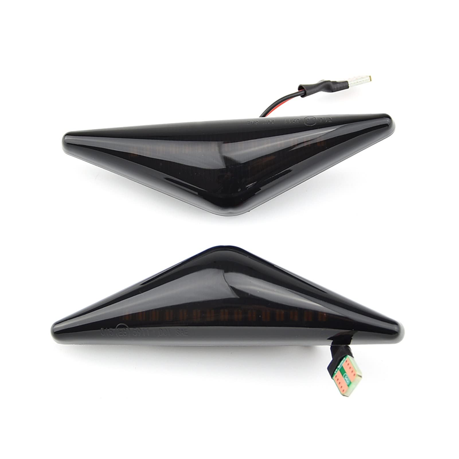 Lámpara secuencial intermitente Ford Focus MK1 indicador de giro dinámico 2 uds 8