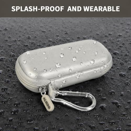 Image of USB Flash Drive Case, SD Card /Thumb Drive /Memory Cards Holder, Bag Only | SDXC /SDHC Storage, Electronic Accessories Organizer for SanDisk / for Samsung, for Students /IT /Office /School /Travel, Silver