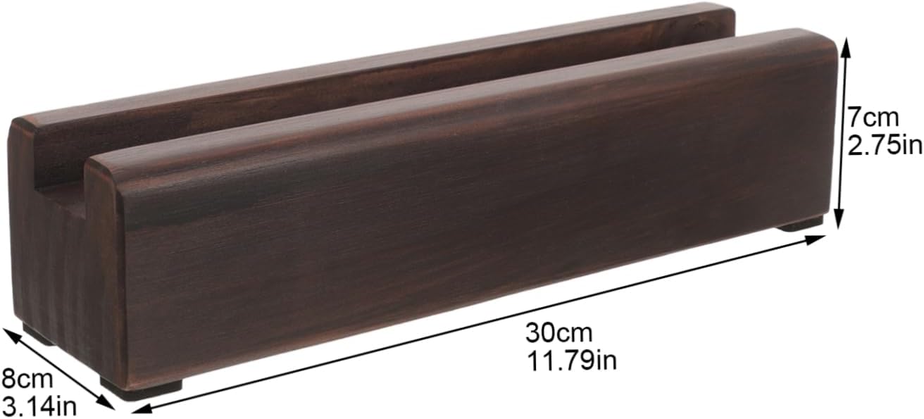 Homoyoyo Full Mirror Holder Rack Luxurious Minimalist Design Sturdy Wood Display Stand - Support for Bedroom and Living Room Decor Versatile Artwork Display
