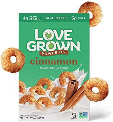 Love Grown Power O's Cinnamon, 9oz, Pack of 6