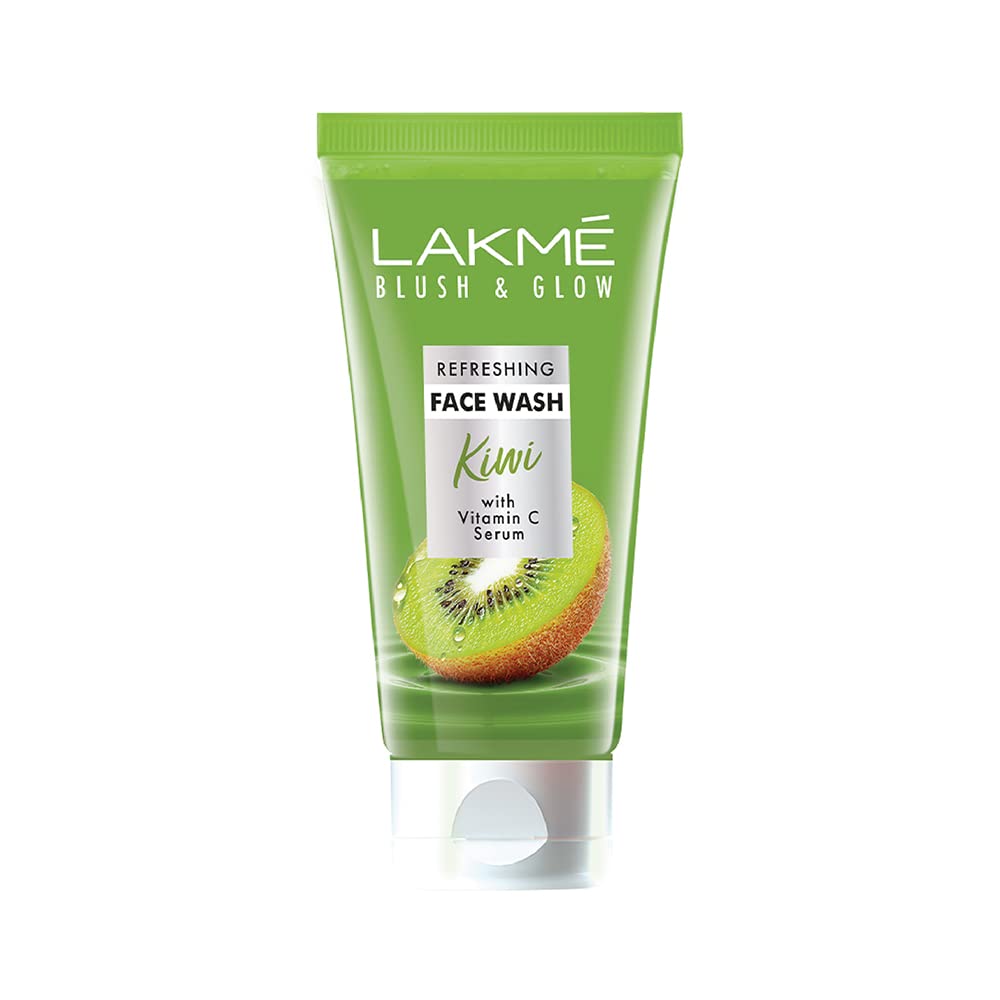 Lakme Blush & Glow Kiwi Freshness Gel Face Wash with Kiwi Extracts, 100 g Amazon.in Beauty