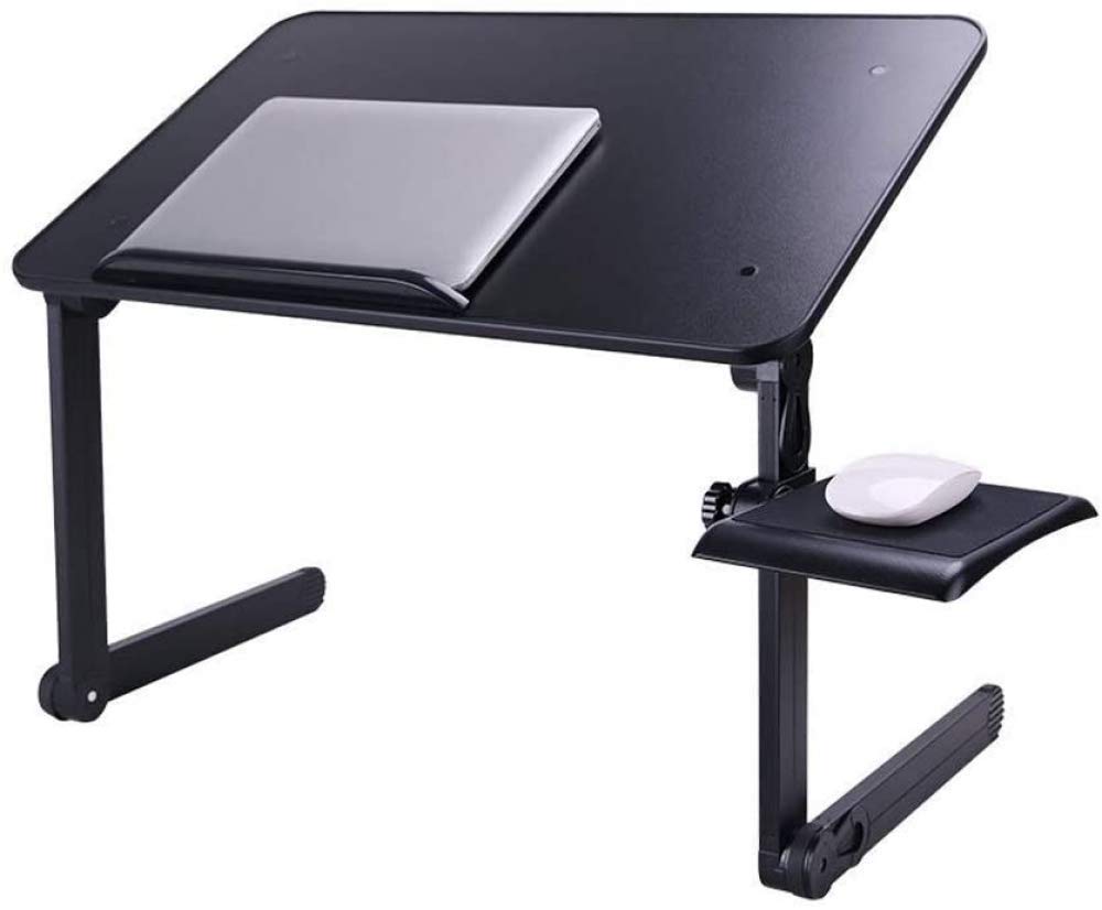 Buy Gymqian Adjustable Ergonomic Laptop Table Desk, Laptop Holder
