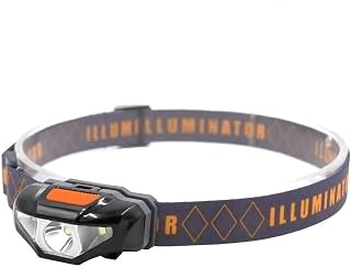 INGVY Headlamps for Adults Mini Head Lamp 3 Modes Waterproof LED Flashlight Headlight Headlamp Torch Lanterna with Headband Use AA Battery