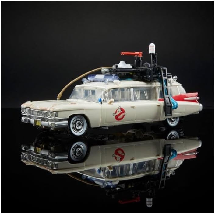 HasbroGhostbusters Transformers Toy Generations, Transformers Collaborative Ghostbusters: Legacy, Ecto-1 Ectotron Convertible 17.5 cm Figure, E95565E00