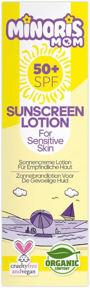 Minoris Mom Hassas Ciltler Için Güneş Kremi Spf 50 150ml