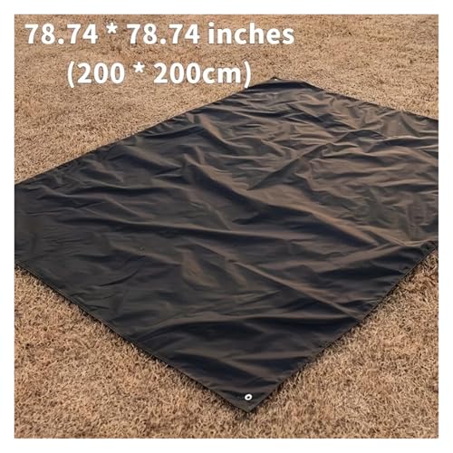 Tapete de camping para la playa y montaña, esterilla impermeable de viaje 8