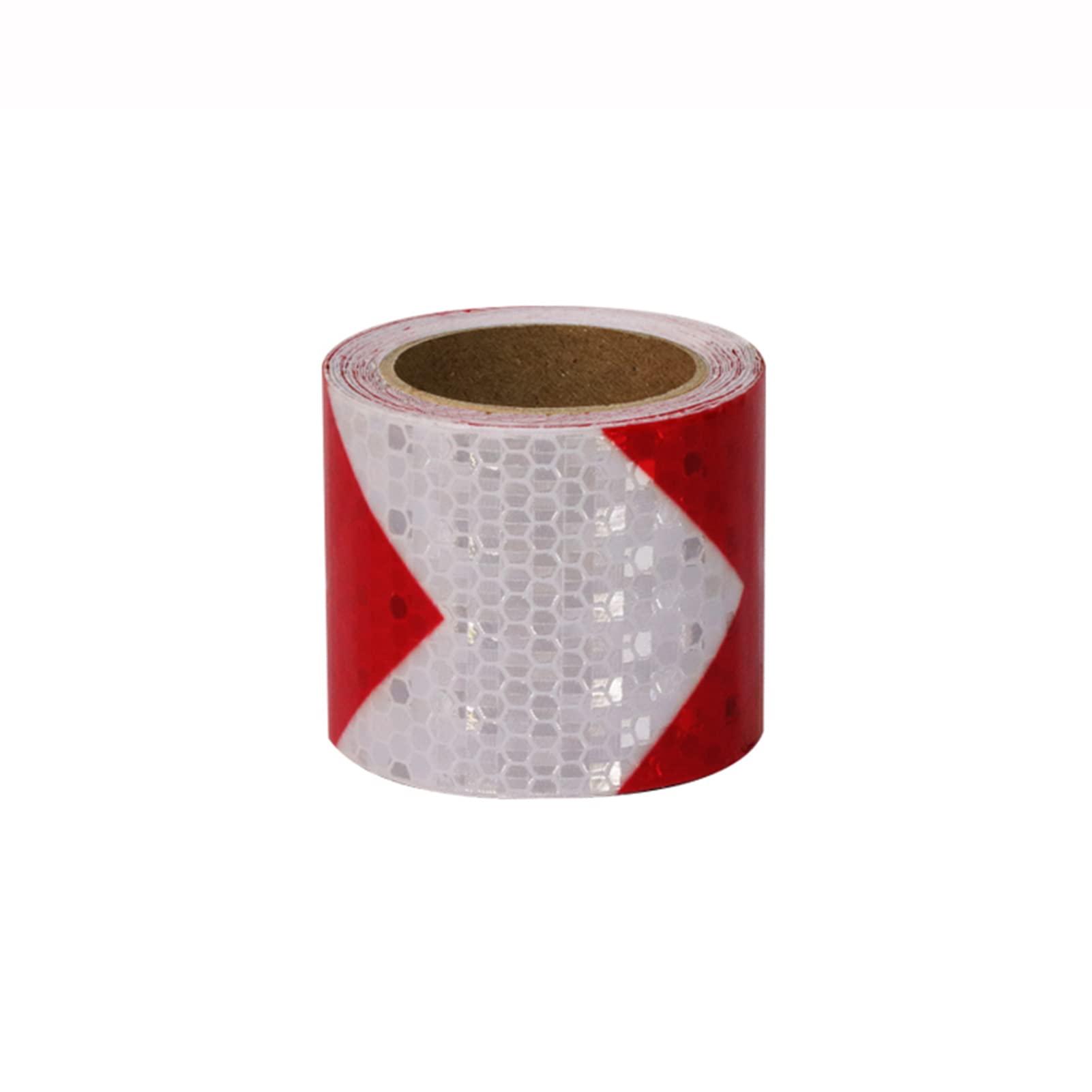 VHcgCGJ reflective tape, Self-Adhesive Marking Tape for Trailers Trucks Cars Boats Signs Outdoor(Red White)