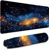 【DECORA TUS REGALOS DE ESCRITORIO】: Esta alfombrilla de ratón grande añade color, estilo y comodidad a tu escritorio, combinando un atractivo decorativo y artístico. No solo ilumina tu escritorio y realza el estilo de tu espacio, sino que también es un regalo de alta calidad para colegas, familiares y amigos, combinando a la perfección practicidad y estética