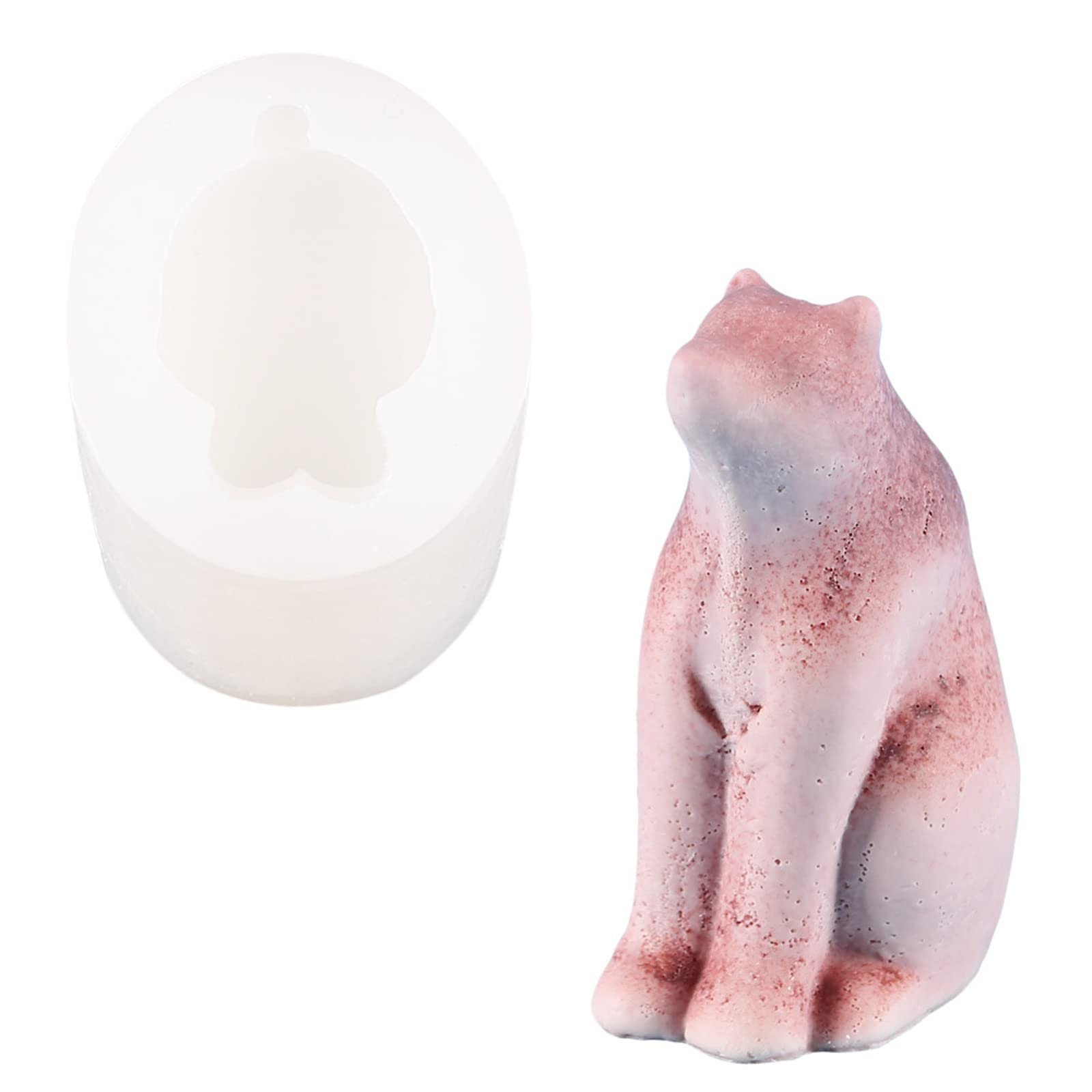 Kalttoy 3D Bear Mold Mold Mousse Cake Non-stick Easy to De for Plaster Mousse Cake Fondant Chocolate Bear Molds for Making Flower Molds Silicone