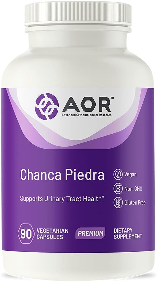 Advanced Orthomolecular Research AOR, Chanca Piedra, 90 Vegan Capsules