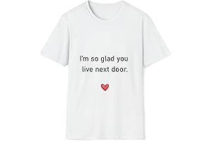 "I'm So Glad You Live Next Door" Christmas Ornament