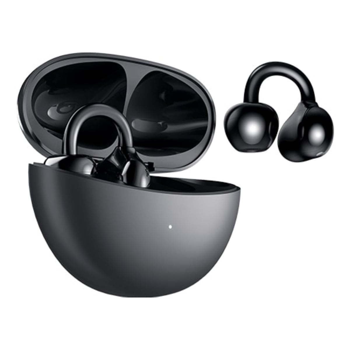 Accessoire Compatible avec Honor - Écouteurs Intra-Auriculaires Honor Choice avec Clip Noir, Bluetooth (Black)
