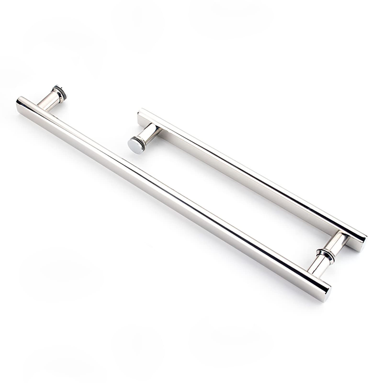Poignée de salle de douche en acier inoxydable de 450 mm pour porte coulissante en verre