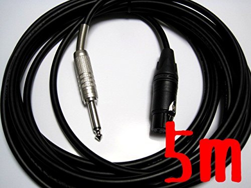 Amazon.co.jp: PC05-B(XX) 黒/ブラック (CANARE) マイクケーブル 5m