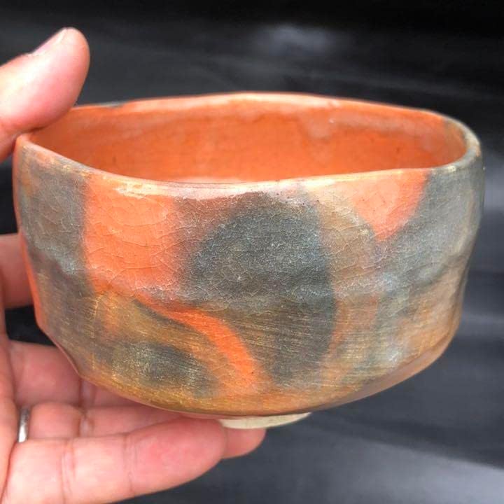 究極の美◼️蔵から素晴らしい迫力のある赤楽が出て来ました。古美術品、茶道具 究極の美迫力のある赤楽 古美術品、茶道具 究極の美◼️