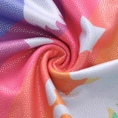 Hoziy HZ5010 Leotards For Girls Gymnastics Unicorn 5T Size 5-6 Years Old Sparkly Dance Outfit thumb #4