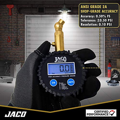 Jaco Superior Products JSP-036 Jaco Elite Digital Tire Pressure Gauge thumb #4