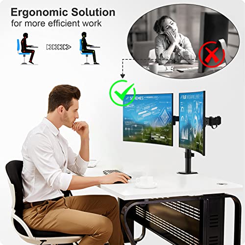 Monitorhalterung für zwei Monitore von Putorsen