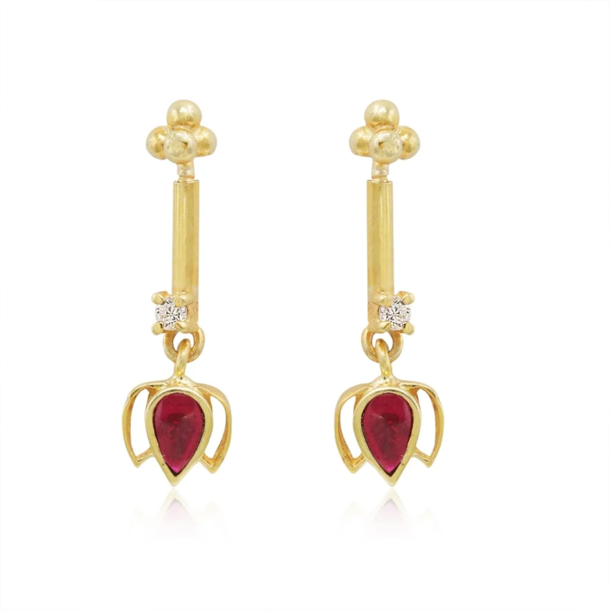 unniyarcha Pure Silver 92.5% Pure 92.5 Sterling Silver Lotus Bugadi (Pierced) Gold Plating Finish for timeless elegance,100% Handcrafted by skilled Indian artisans,BIS Hallmarked for guaranteed silver purity.-picture-18