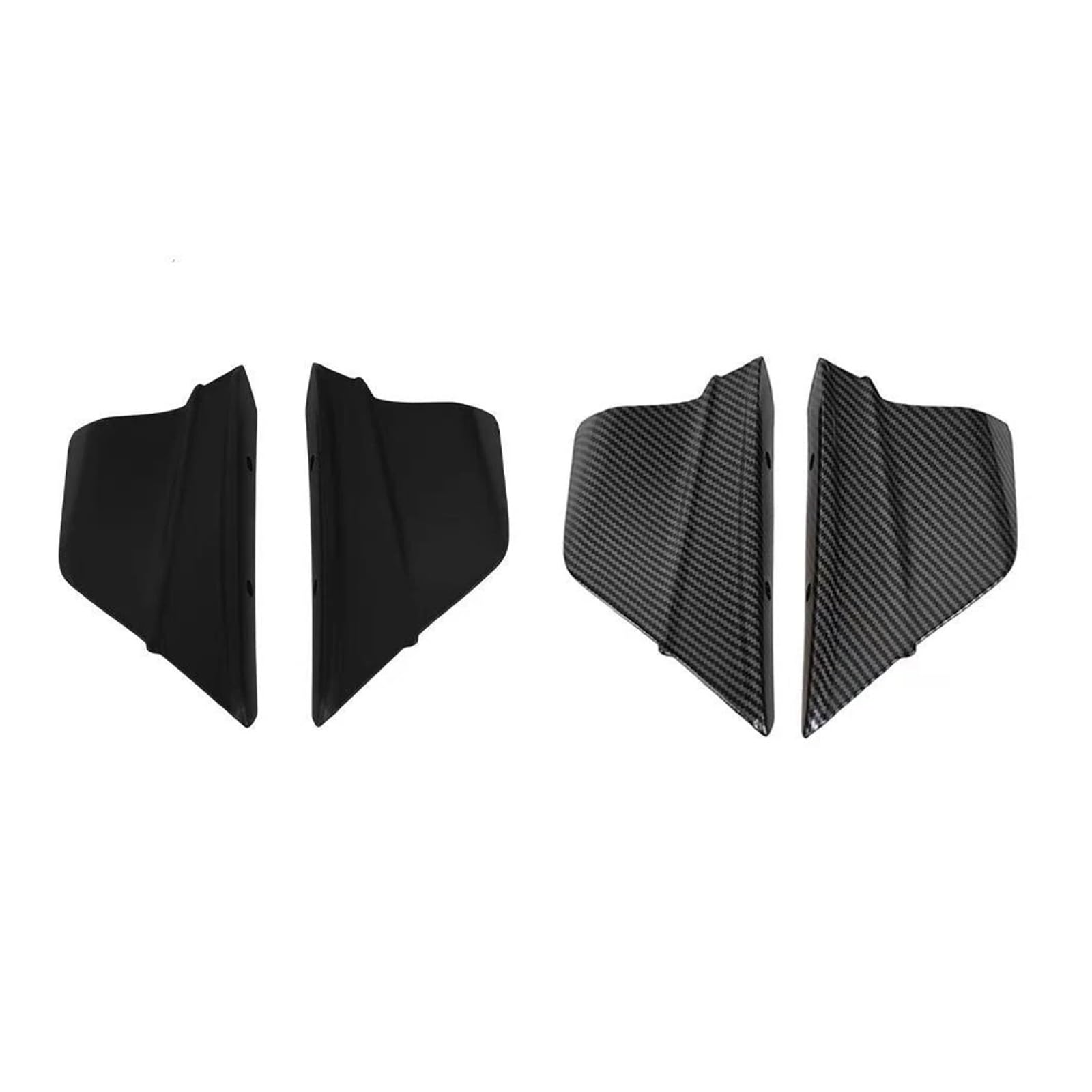 Spoiler anteriore moto Per TMAX 530 TMAX530 2012-2019 TMAX 560 TMAX560 2019-2021 Aletta Per Motocicletta Aletta Laterale Aerodinamica Spoiler(Carbon fiber pattern)