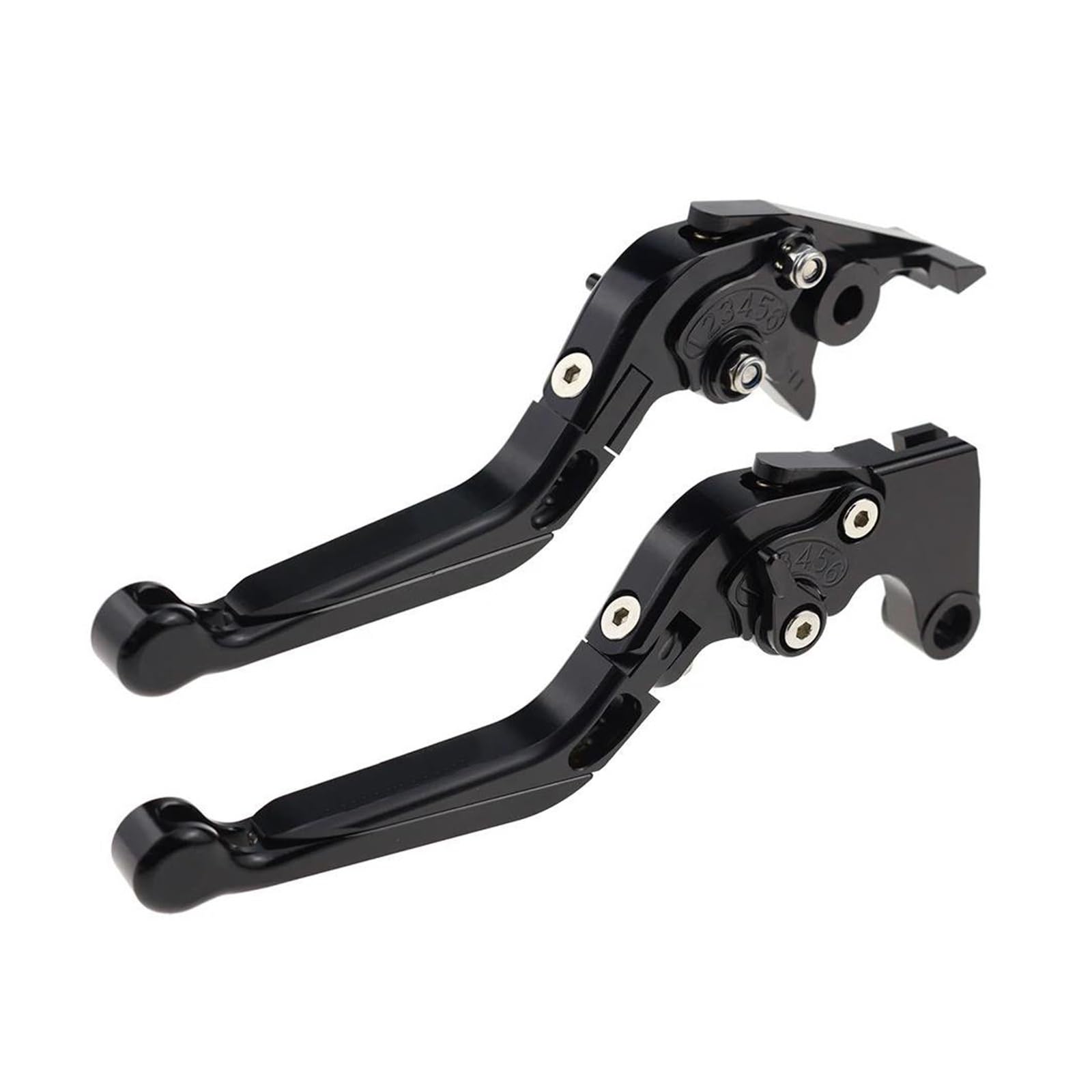 Mamxvkvzeu I Motorbike Brake Clutch Handle Levers For Tiger 660 Sport 2022-2024 Clutch Handles For Trident 2021-2024 For Daytona660 2024 Folding Extendable Brake Levers(I)